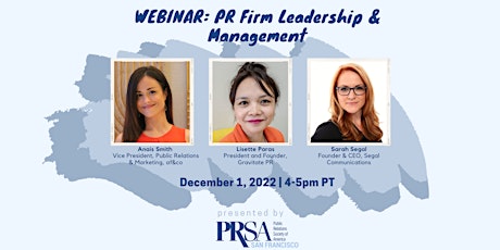 PRSA-SF presents: PR Firm Leadership and Management