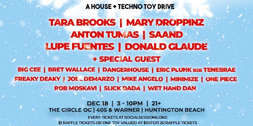 Holiday House—a House + Techno Toy Drive