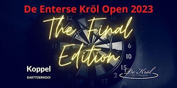 De Enterse Open Kröl 2023 "The Final Edition" Koppel darttoernooi