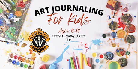 Art Journaling for Kids ages 9-14