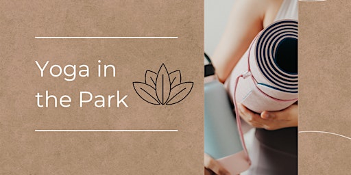 Yoga in the Park- check dates!