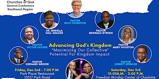 Churches of God Southeast Region Advancing God's Kingdom Conference