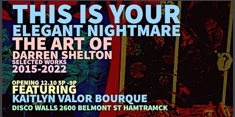 This Is Your Elegant Nightmare by Darren Shelton @ Disco Walls