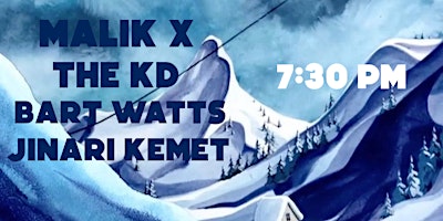 Malik X | theKD | Bart Watts | Jinari Kemet at CODA