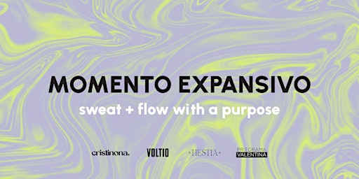 Momento Expansivo: sweat + flow with a purpose