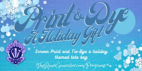 Screen Print and Tie-Dye a Holiday Gift