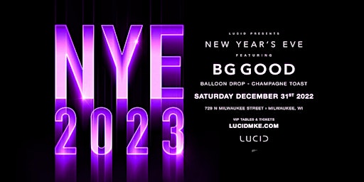 NEW YEAR'S EVE [at] LUCID