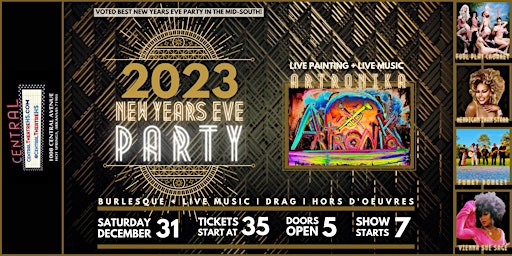 Central Cabaret & Nightclub Legendary New Years Eve Party