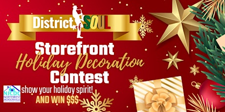 NJCDC District of Soul Storefront Holiday Decor Contest