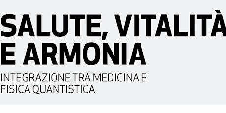 Salute, vitalità e armonia primary image