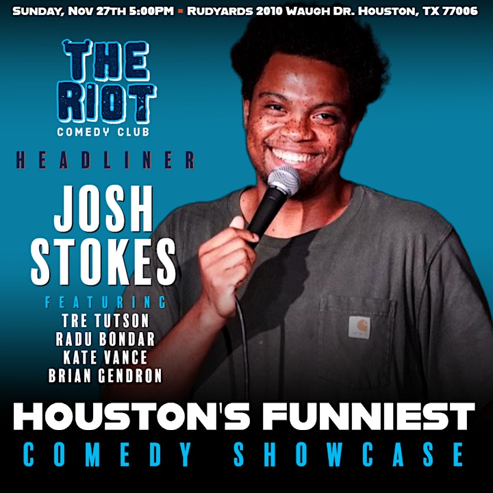 The Riot  presents "Houston's Funniest" Comedy Showcase image