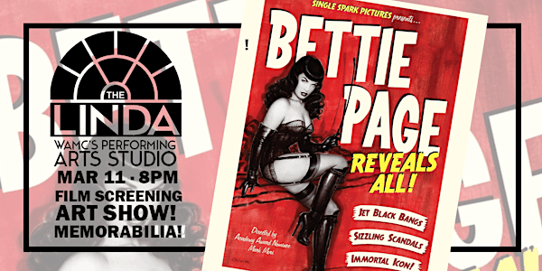 Bettie Page Reveals All Screening and Bettie Page Collectibles Art Show