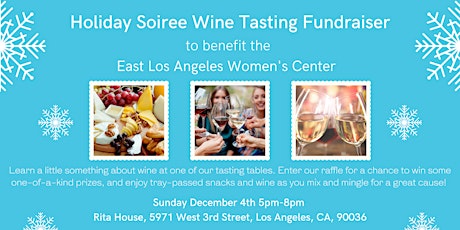 Holiday Soiree Wine Tasting Fundraiser