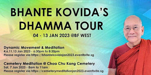 Dynamic Movement & Meditation with Bhante Kovida