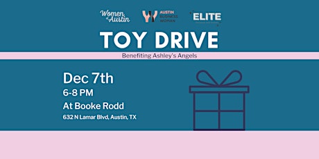 Happy Hour Toy Drive to Benefit Ashley's Angels!