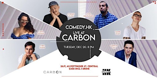 ComedyHK: Live at Carbon