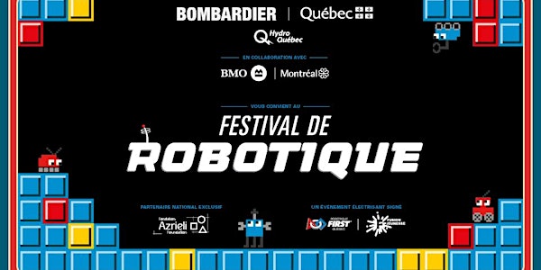 INVITATION VIP — Festival de robotique 2018