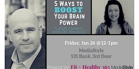 Lunch + Learn: 5 Ways to Boost Your Brain Power primary image