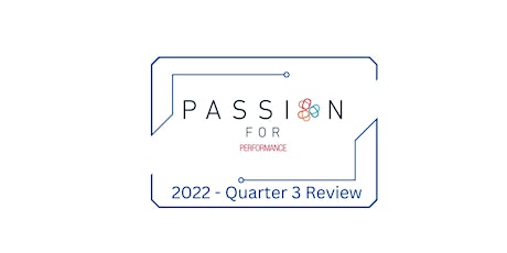 Passion4Performance Quarterly Update