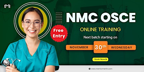 NMC New OSCE 10 Stations Online Training Free Introduction - Mentor Merlin