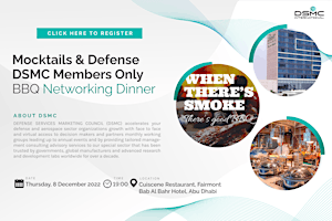 DSMC Mocktails & Defense | In-Person Member Dinner | December 2022