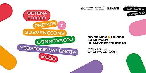 VII Premis i Subvencions d'Innovació Missions València 2030