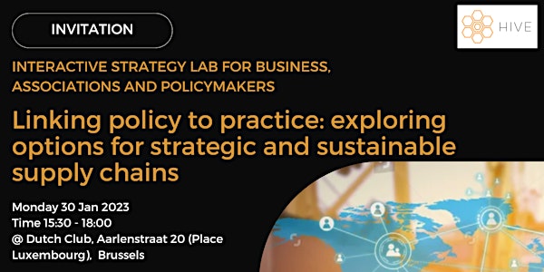 Linking policy to practice: strategic and sustainable supply chains