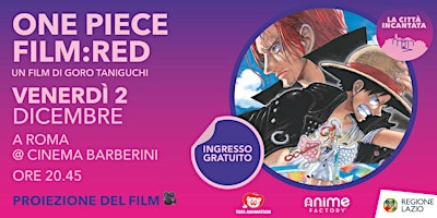 One Piece Film: Red  | La Città Incantata 2022