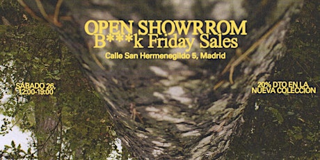 Imagen principal de Open Showroom- B***k Friday  - Archive Sale Hemper