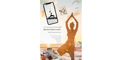 Beach Yoga Class + Picnic