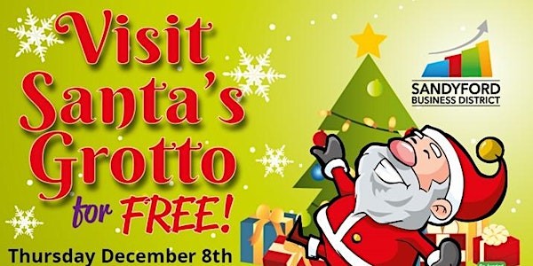 Visit Santa's Grotto in Sandyford Business District