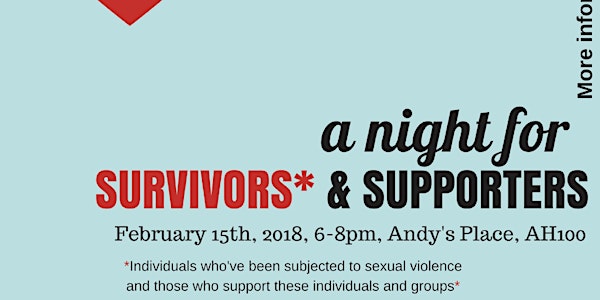 A Night For Survivors & Supporters 