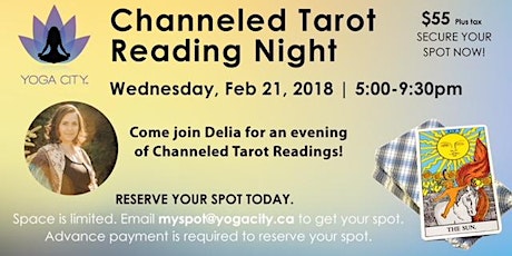 Channeled Tarot Reading Night primary image
