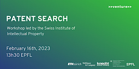 2023 >>venture>> Intellectual Property: Lausanne Patent Search
