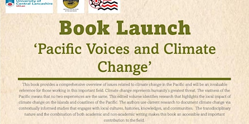 ‘Pacific Voices and Climate Change’ Book Launch