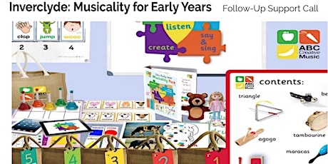 ABC Creative Music- Early Years Musicality Follow-Up Call for Inverclyde primary image