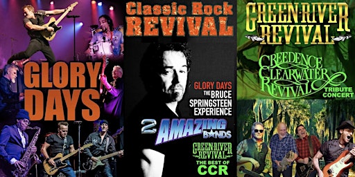 2 AMAZING BANDS: GLORY DAYS & GREEN RIVER REVIVAL primary image