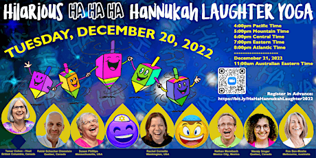Hilarious Ha Ha Ha Hannukah with Canada, USA, Mexico & Australia