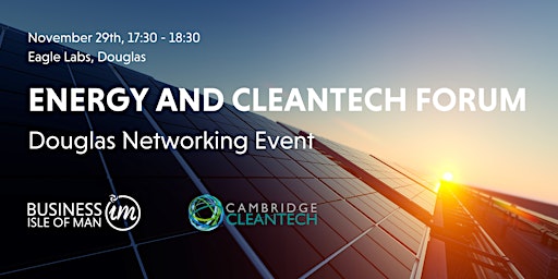 Energy & Cleantech Networking Event-Douglas primary image