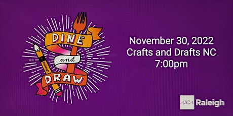 AIGA Raleigh Presents: Dine & Draw