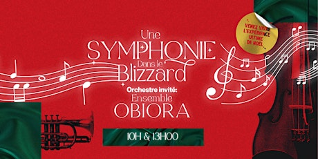 Une Symphonie dans le Blizzard - Orchestre invité Ensemble OBIORA