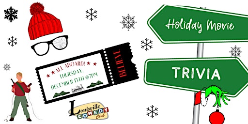 Holiday Movie Trivia at Louisville Comedy Club