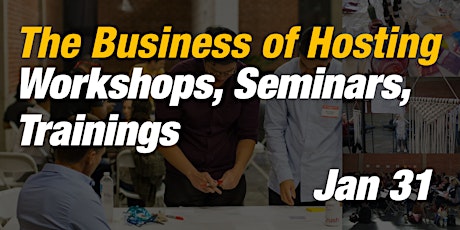 The Business of Hosting a Workshop at Sandbox (noon) primary image