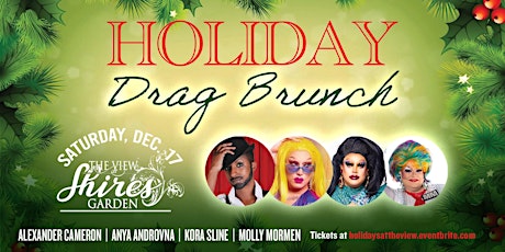 Holiday Drag Brunch at The View 12.17