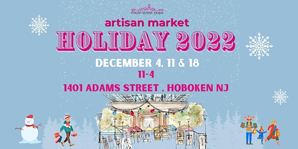 Main Street Pops December 11th Artisan Market