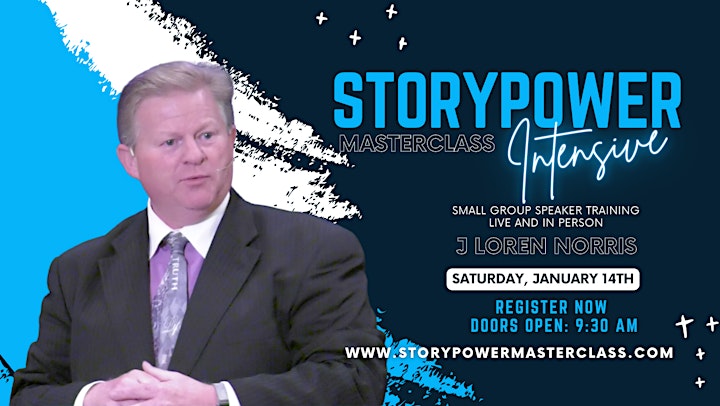 StoryPower Masterclass Intensive- LIVE AND IN PERSON image