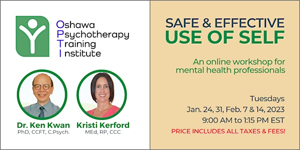 Safe and Effective Use of Self (SEUS) Psychotherapy Training Workshop