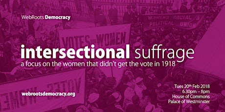 Intersectional Suffrage: A focus on the women that didn't get the vote primary image