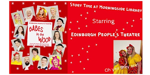 Storytime at Morningside Library with Edinburgh People's Theatre