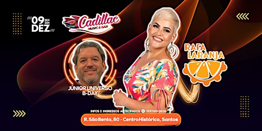 Samba Laranja - Cadillac Music Bar - Júnior Universo B-Day